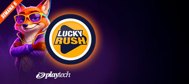 Promoción Lucky Rush por Playtech